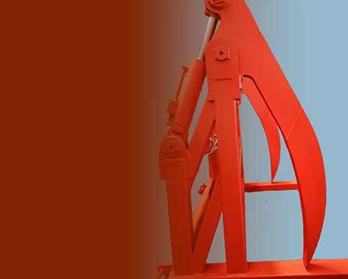 Fork lift attachemnt log grab