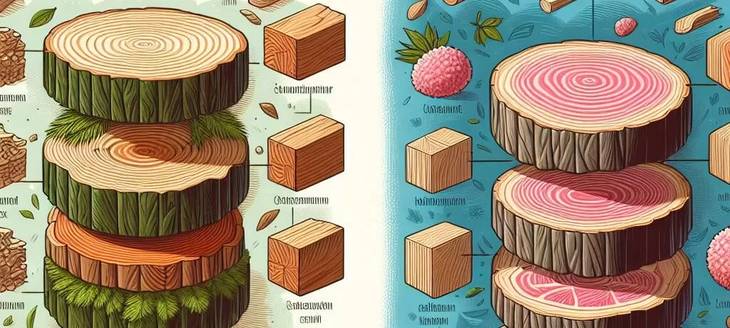Hardwood and softwood (pellet) information