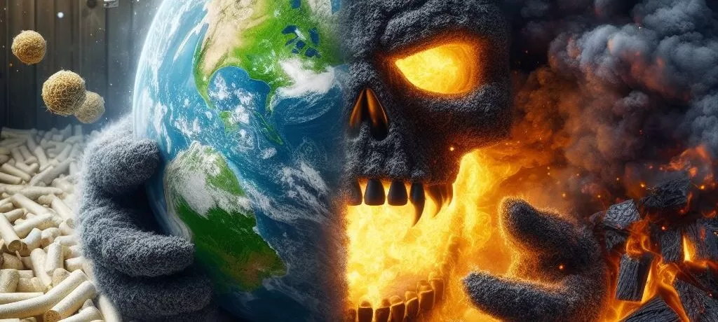 Biomass pellets vs. Coal: a climate comparison with a future in mind