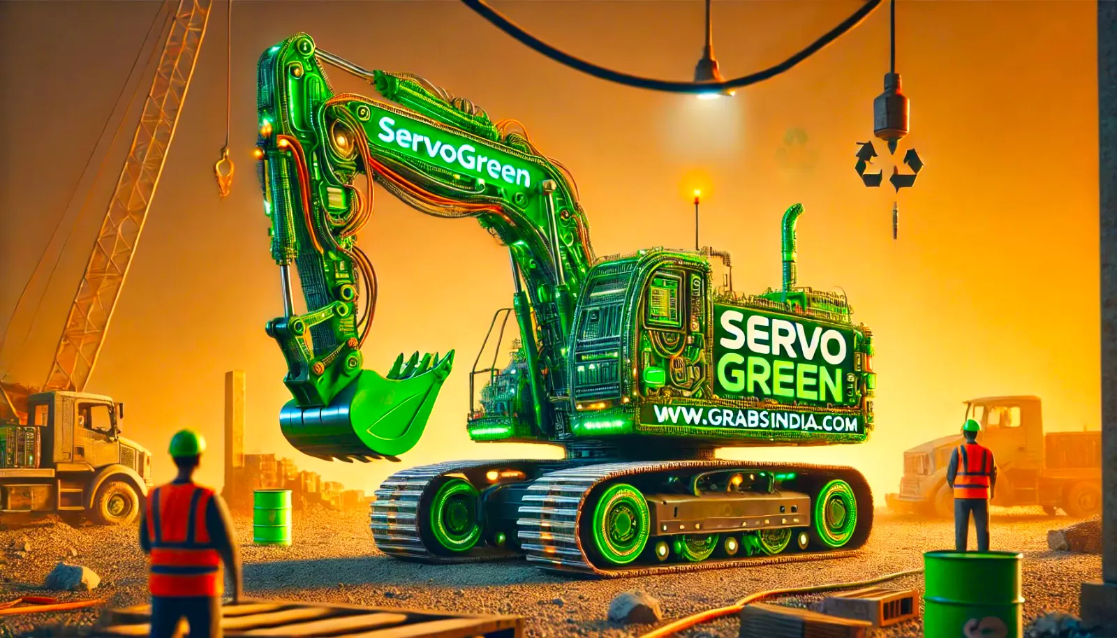 Electric excavators & loaders