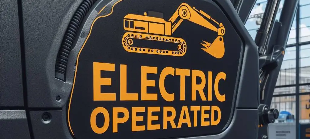 100% electric excavator in action! | zero emission. Maximum power.