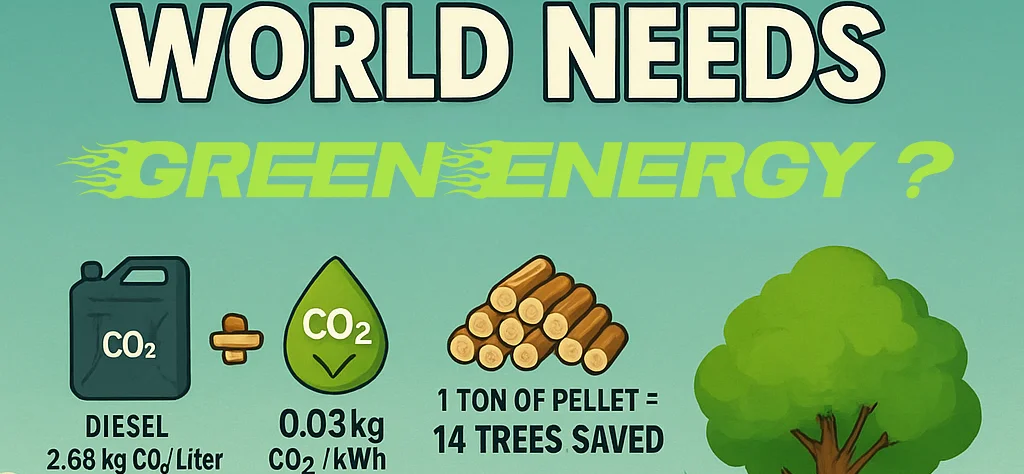 ๐ WORLD NEEDS GREEN ENERGY โ WHY? ๐โก
