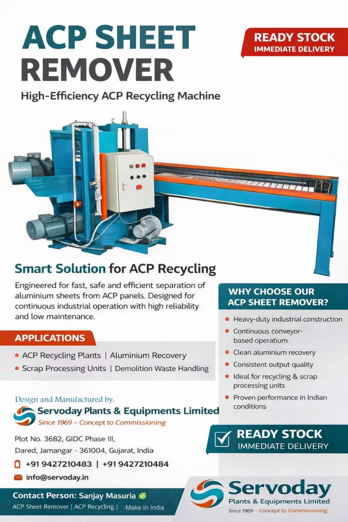 Acp sheet remover ready to stock