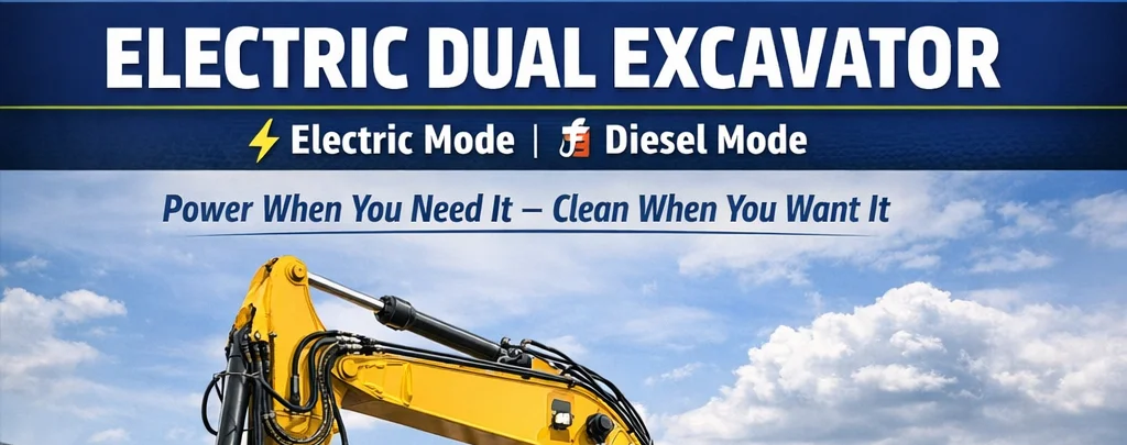 ⚡ electric excavator – dual mode ⚡