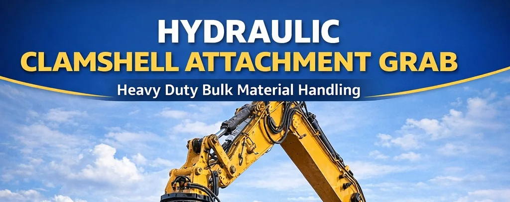 ๐ Hydraulic Clamshell Grab โ Power, Precision & Productivity ๐